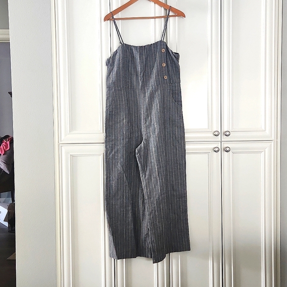 NWT LUCCA | Striped Jumpsuit - Picture 4 of 5